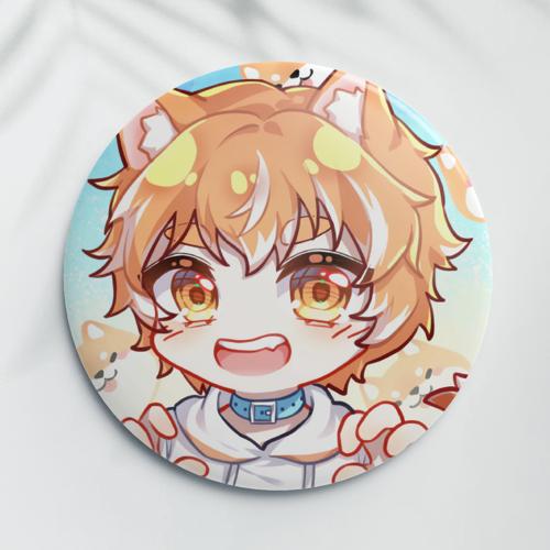 【头像组】58mm覆膜吧唧哑膜款 - 蓝